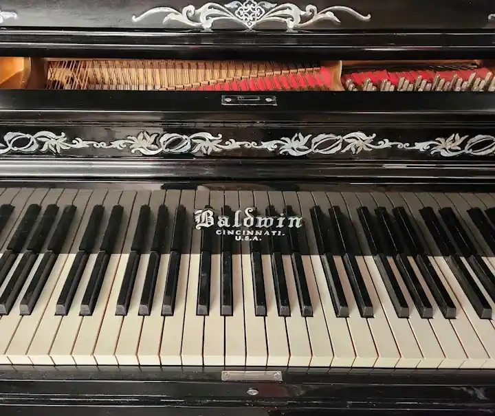 Baldwin Model L Ebony Grand Piano Pic Three