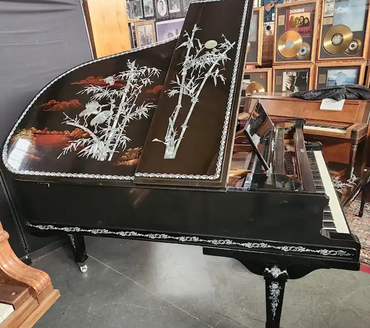 Baldwin Model L Ebony Grand Piano Pic Four