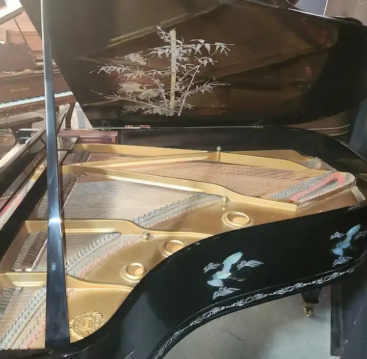 Baldwin Model L Ebony Grand Piano Pic One