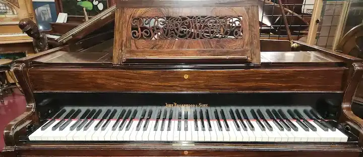 Broadwood Rosewood Grand Piano Pic Three