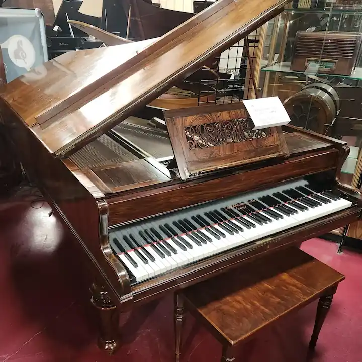 Broadwood Rosewood Grand Piano Pic Four
