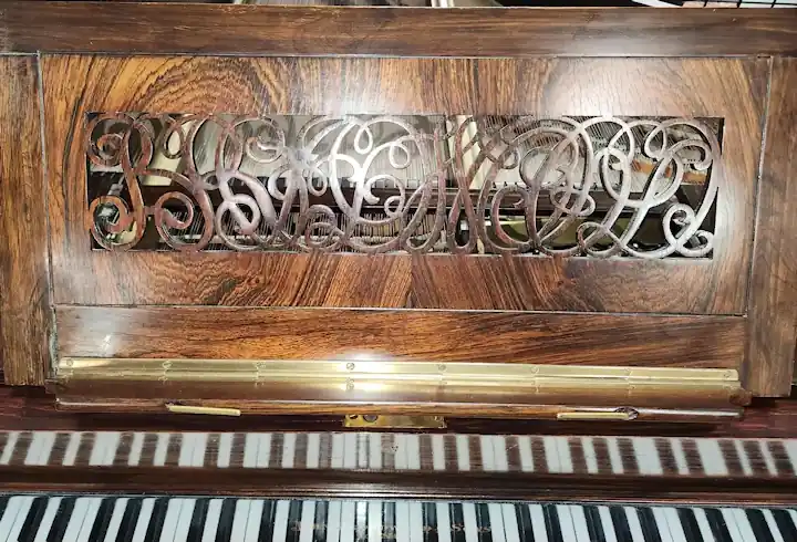 Broadwood Rosewood Grand Piano Pic Two