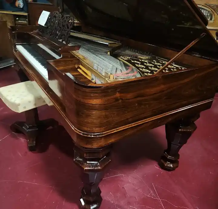 Steinway & Sons square grand piano Pic Five
