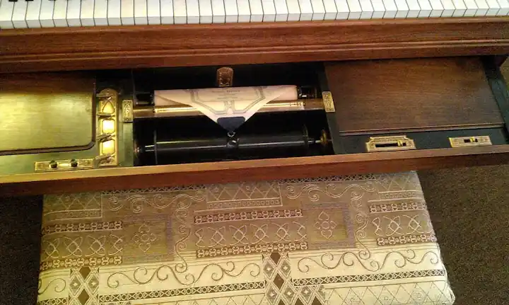 Wm Knabe Ampico Reproducing Player Grand Piano Pic Two