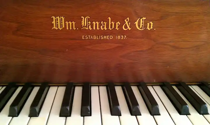 Wm Knabe Ampico Reproducing Player Grand Piano Pic One