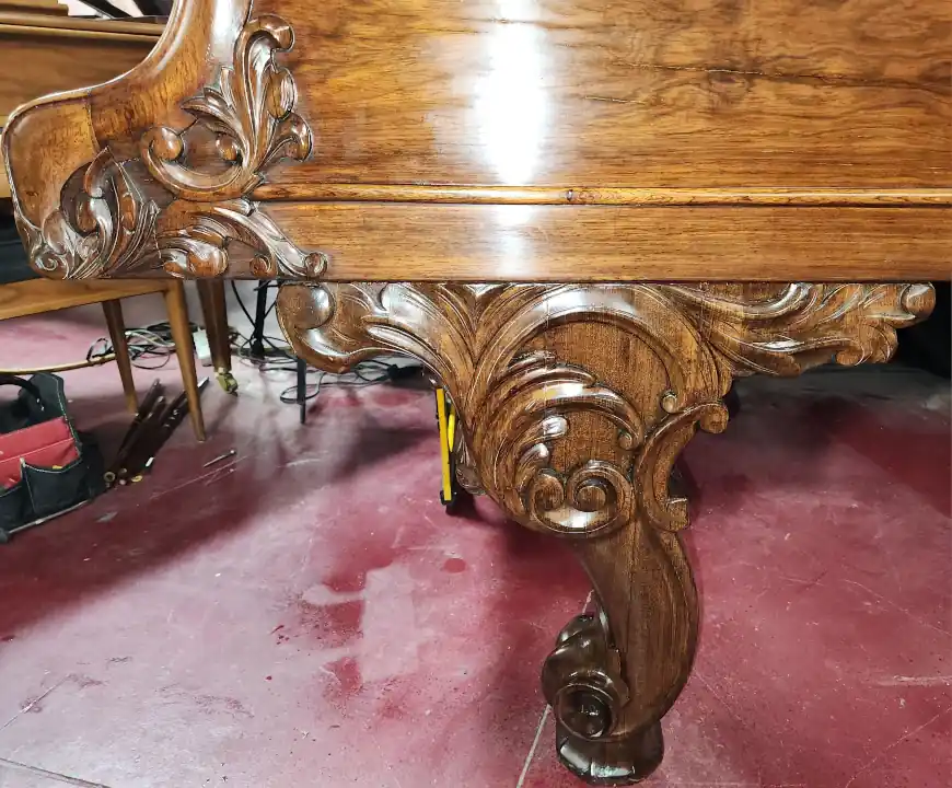 Knabe Rosewood Grand Piano Pic Six