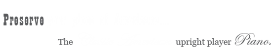 Preserve your piece of Americana...