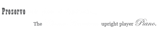 Preserve your piece of Americana...