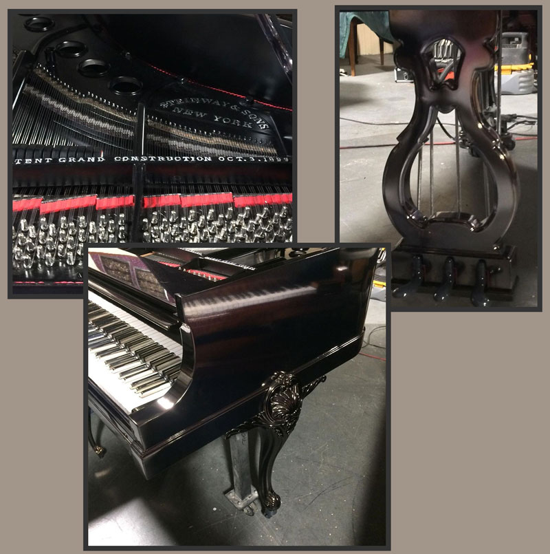 Black Chrome piano